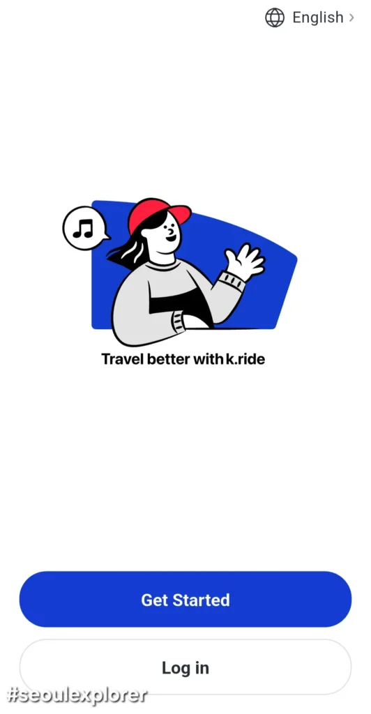 Seoul Travel Apps K.ride Taxi Call