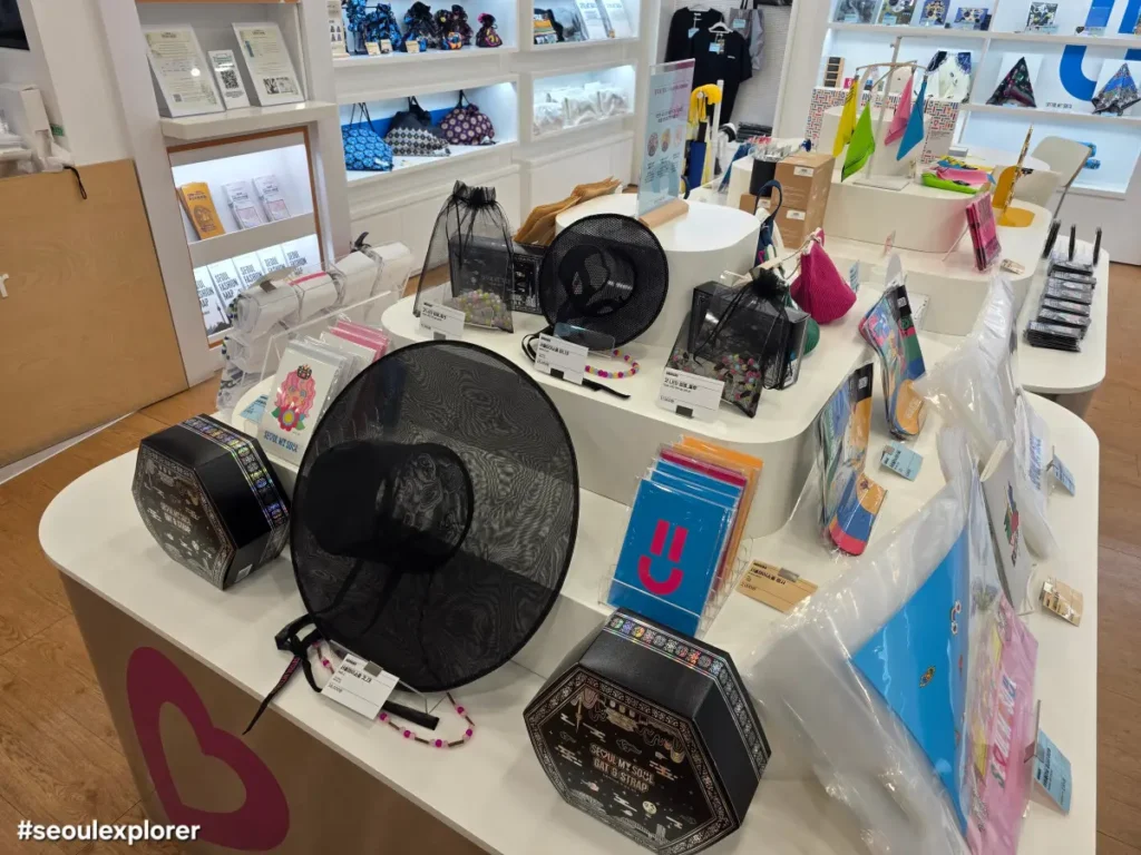 Miniature Korean traditional Gat, featured in best Seoul souvenirs 2026