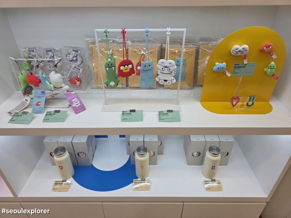 Cute Hechi and friends character goods, best Seoul souvenirs 2026