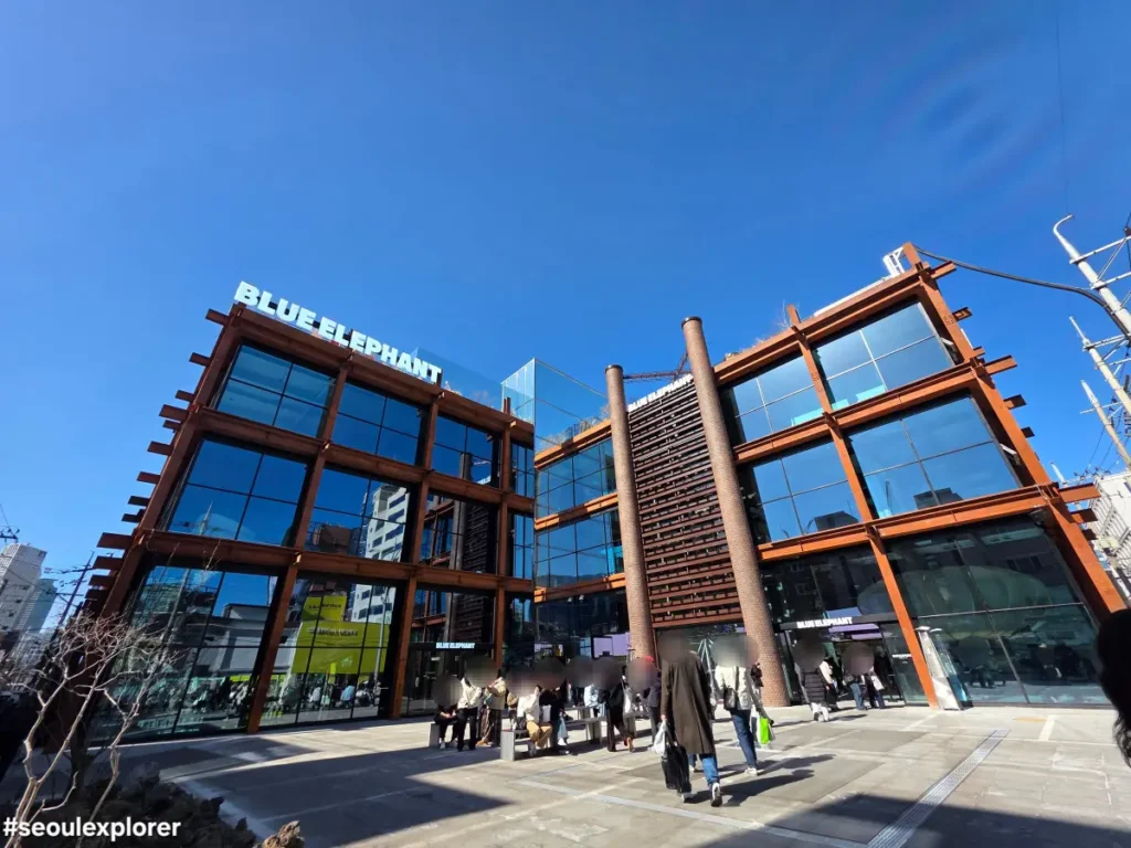 Blue Elephant flagship store in Seongsu-dong