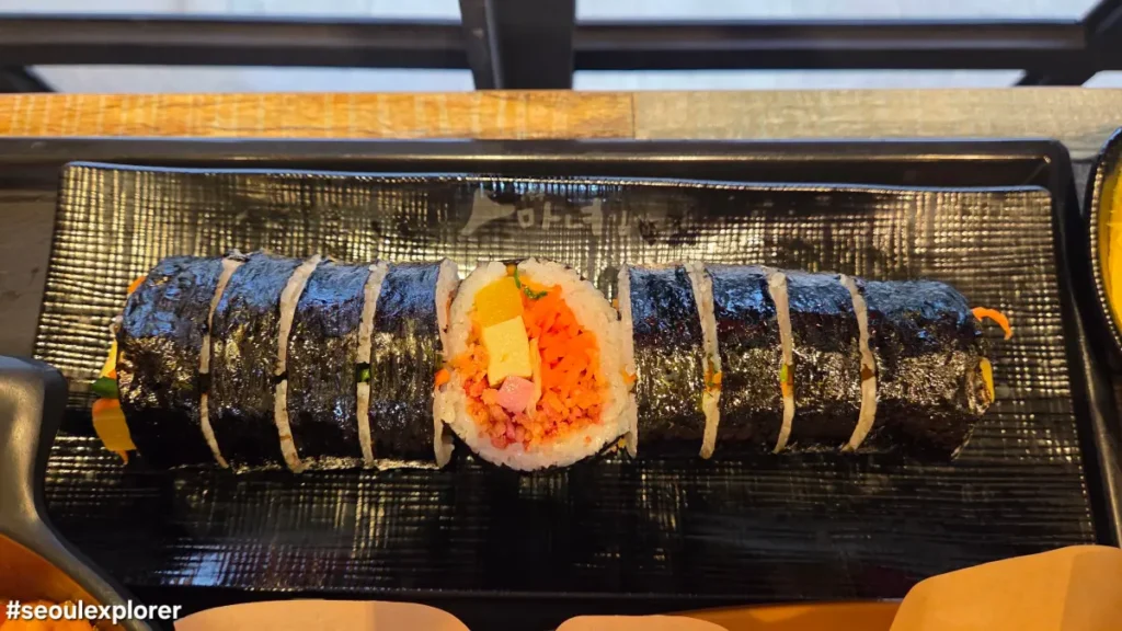 One serving of Witch Kimbap from Cheongdamdong-Witch-Kimbap
