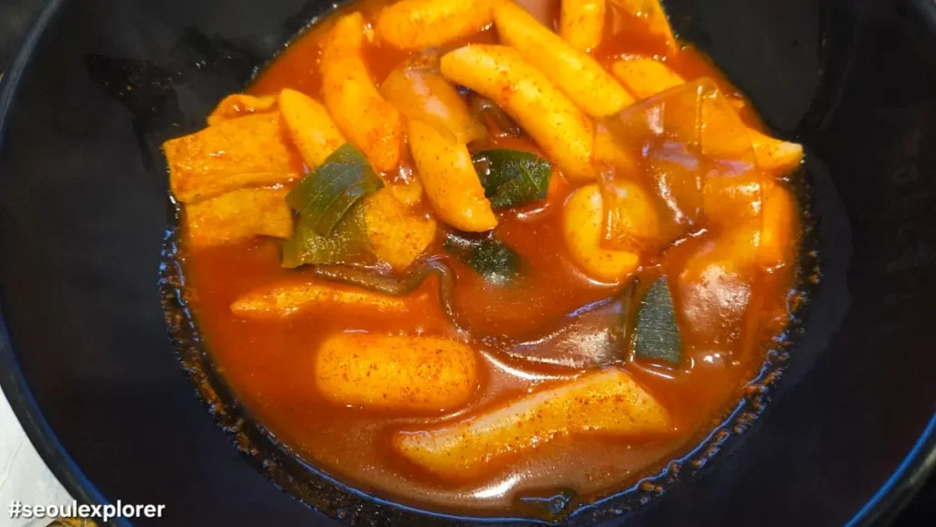 Spicy Tteokbokki from Cheongdamdong Witch Kimbap