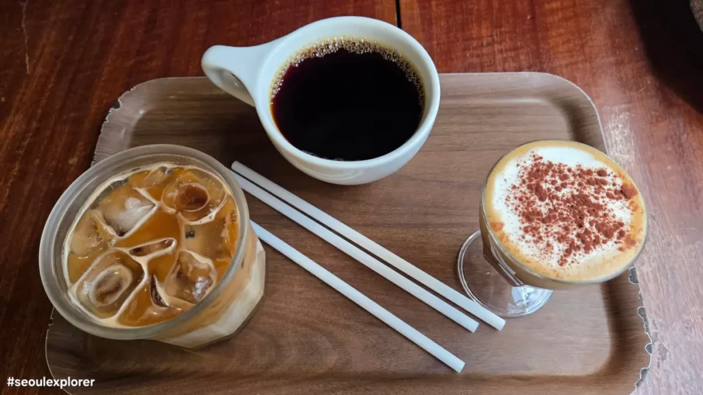 Coffee ordered from Coffee Hanyakbang